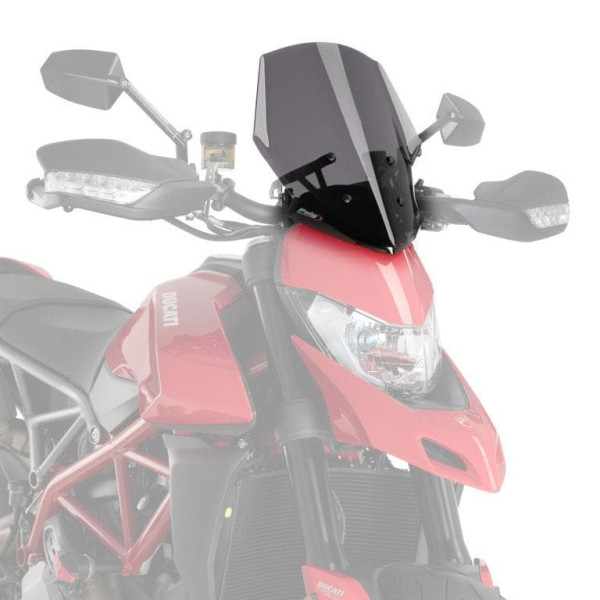 Puig Puig racing screen | dark smoke | ducati hypermotard 950 2019>current